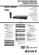 Sony DVP-S336 Service Manual