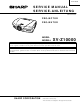 Sharp XV-Z10000 Service Manual