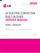 LG LWD3010ST Service Manual