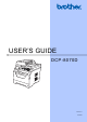 Brother DCP-8070D User Manual
