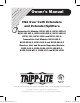 Tripp Lite B130-101-2: B130-101A-2 Owner's Manual