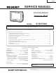Sharp 27SF560 Service Manual