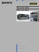 Sony DSR-1800 Brochure & Specs