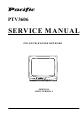 Pacific PTV3606 Service Manual