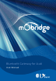 Mobridge Bluetooth Gateway User Manual