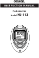 Omron HJ-112 Instruction Manual