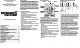 Network Thermostat RP32-NX Installation And Programming Instructions
