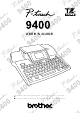 Brother P-touch 9400 User Manual