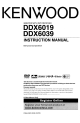 Kenwood DDX6019 Instruction Manual