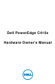 Dell PowerEdge B02S Hardware Owner's Manual