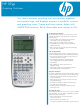 HP HP 39gs Specification Sheet