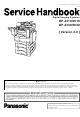 Panasonic DP-3010 Service Handbook