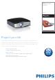 Philips PicoPix PPX 1020 Specifications