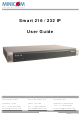 Minicom Smart 216 User Manual