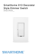 Smarthome X10WS12A Owner's Manual