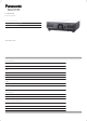 Panasonic PT-D4000E Specifications