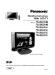 Panasonic TX-26LX1M Operating Instructions Manual