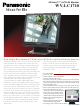 Panasonic WV-LC1710 Specifications