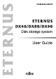 Fujitsu Eternus DX60 User Manual
