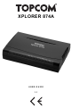 Topcom Xplorer 874A User Manual