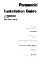Panasonic TY-ST42PT3S Installation Manual