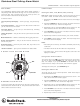 Radio Shack Stainless Steel Talking Alarm Watch Owner's Manual