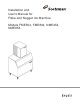 Scotsman FME504 Installation And User Manual