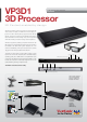 ViewSonic VP3D1 Specification Sheet