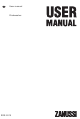 Zanussi ZDS 2010 User Manual