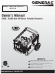 Generac Power Systems 005975-0 Owner's Manual