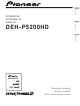 Pioneer DEH-P5200HD Operation Manual