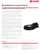 Honeywell Bluetooth Access Point Specifications