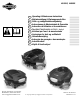 Briggs & Stratton 440000 Operating & Maintenance Instructions