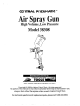 Central Pneumatic 38308 Instruction Manual