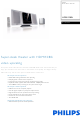 Philips MCD288E Specifications