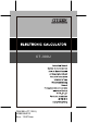 Citizen CT-300J Instruction Manual