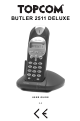 Topcom BUTLER 2511 DELUXE User Manual