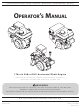 MTD 208cc Operator's Manual