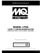 Multiquip LT6D Operation Manual