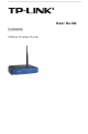 TP-Link TL-WR542G User Manual