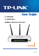 TP-Link TL-WR940N User Manual