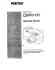 Pentax Optio 330 Operating Manual