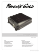 Phoenix Gold SD200.2 User Manual