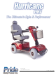 Pride Hurricane PMV User Manual