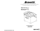 Euro-Pro Bravetti F1100B Owner's Manual