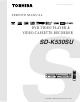 Toshiba SD-K530SU Service Manual