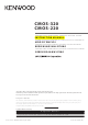 Kenwood CMOS-320 Instruction Manual