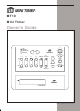 X10 MT10 Owner's Manual