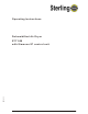 Sterling Sterling Dehumidifier STT 500 Operating Instructions Manual