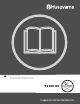 Husqvarna TS 250 XS Operator's Manual